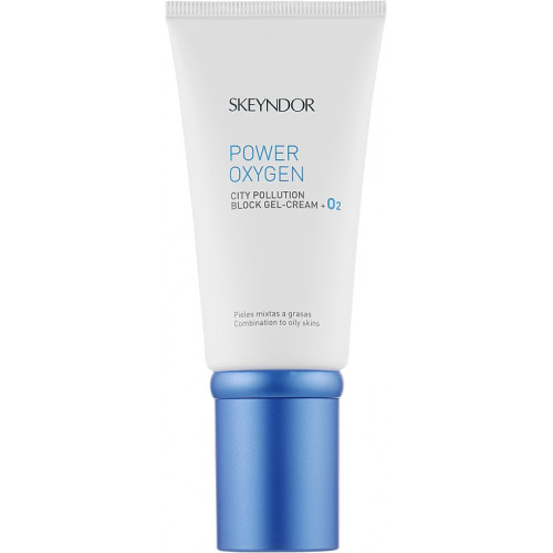 Кислородный детокс гель-крем для комбинированной кожи - Skeyndor Power Oxygen City Pollution Block Gel-Cream + O2 (15 ml) фото