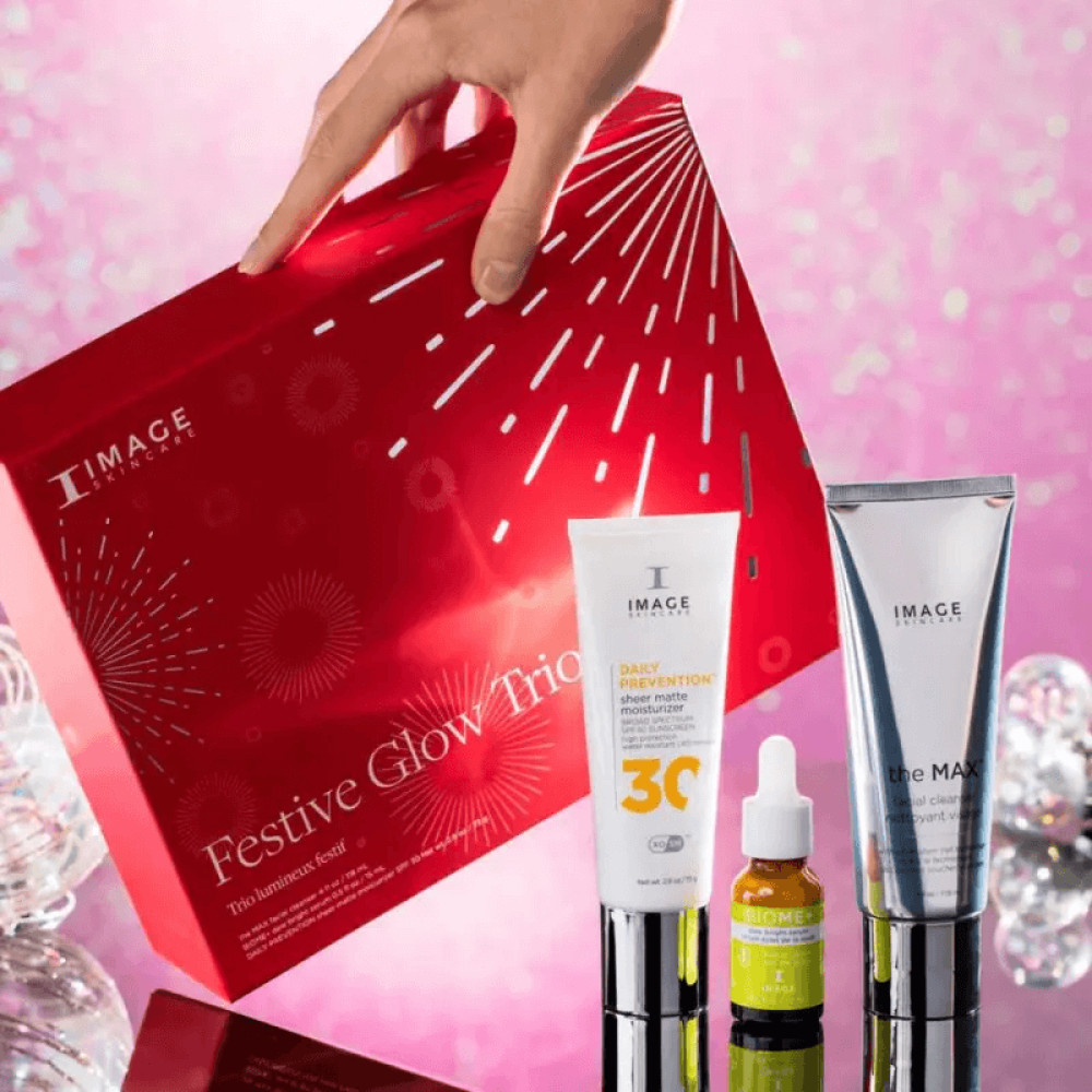 Лімітований подарунковий набір "Святкове сяйво" - Image Skincare Festive Glow Trio фото 3