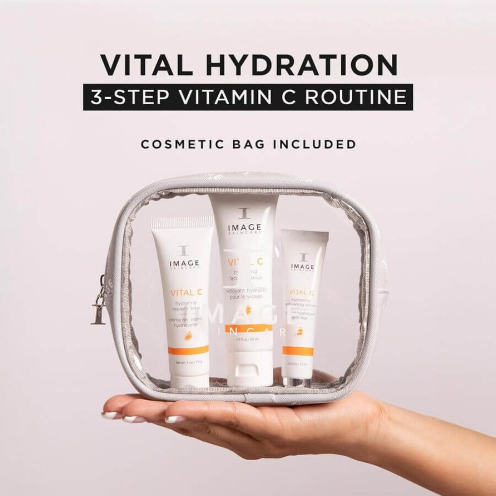 Набор для глубокого увлажнения кожи лица - Image Skincare Vital Hydration 3-Step Vitamin C Routine фото 2