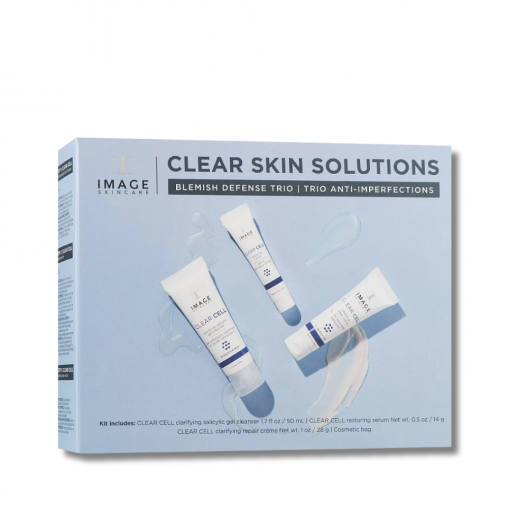 Набор - Image Skincare Trial Kit Clear Skin Solutions фото