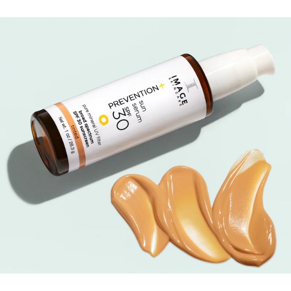 Сонцезахисна сироватка SPF30 з тоном - Image Skincare Prevention+ Sun Serum Tinted SPF30 фото 3