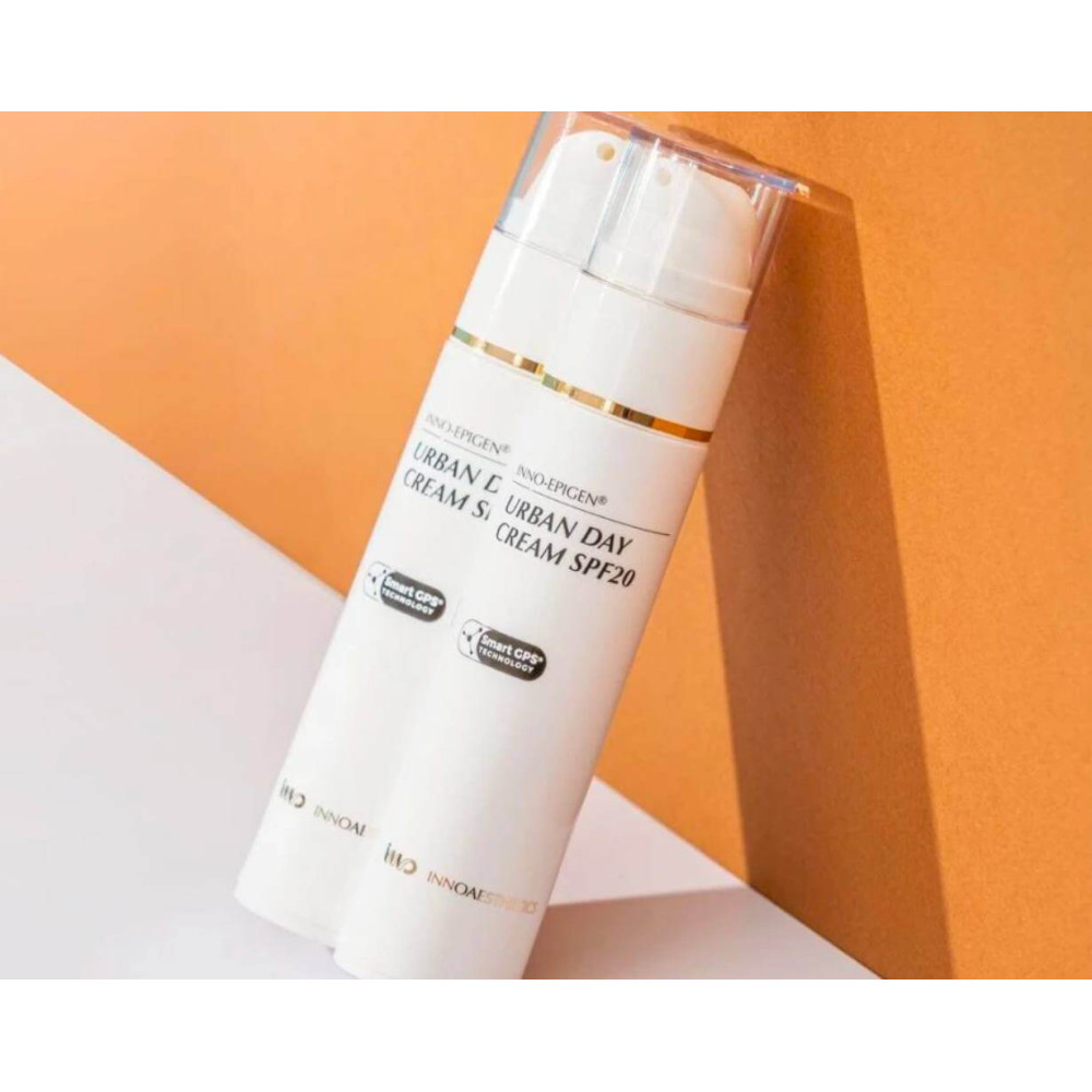 Дневной защитный крем для лица - Innoaesthetics Epigen Urban Day Cream SPF 20 фото 2