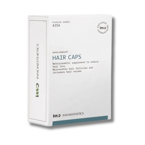 Пищевая добавка против выпадения волос - Innoaesthetics Hair Caps фото