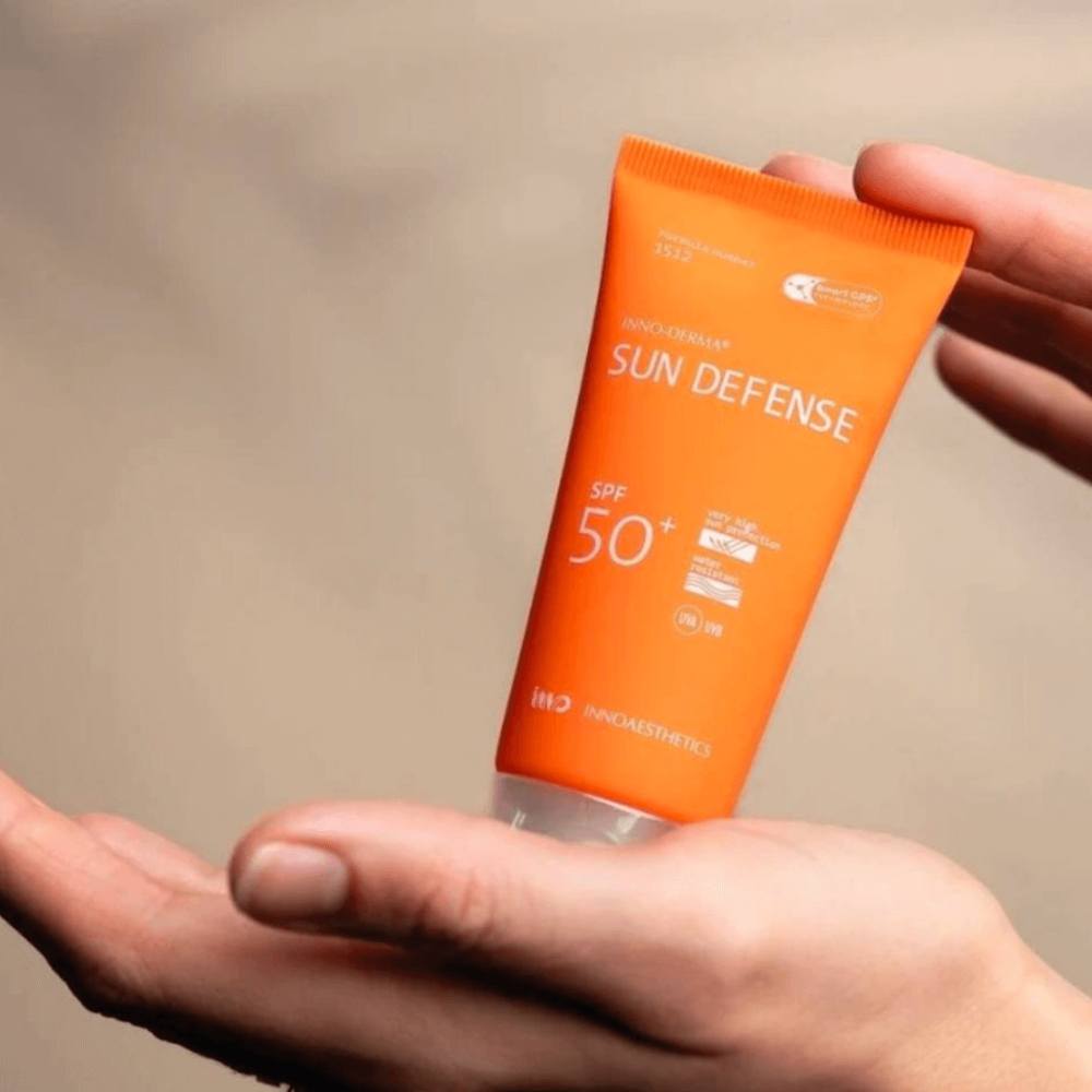 Сонцезахисний крем для нормальної та сухої шкіри - Innoaesthetics Sun Defense Spf 50 фото 2