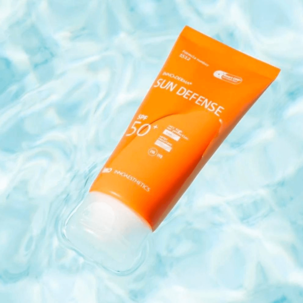 Сонцезахисний крем для нормальної та сухої шкіри - Innoaesthetics Sun Defense Spf 50 фото 4