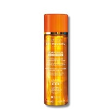 Солнцезащитное масло с шимером - Institut Esthederm Adaptasun Golden Glow Hydra-protective Shimmering Sun Care Body Oil  