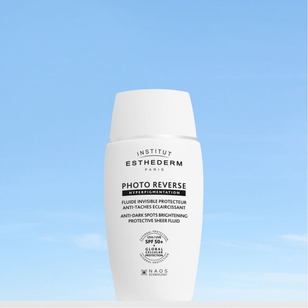 Флюид при пигментации - Institut Esthederm Photo Reverse Anti-Dark Spots Brightening Protective Sheer Fluid SPF50+ фото 4