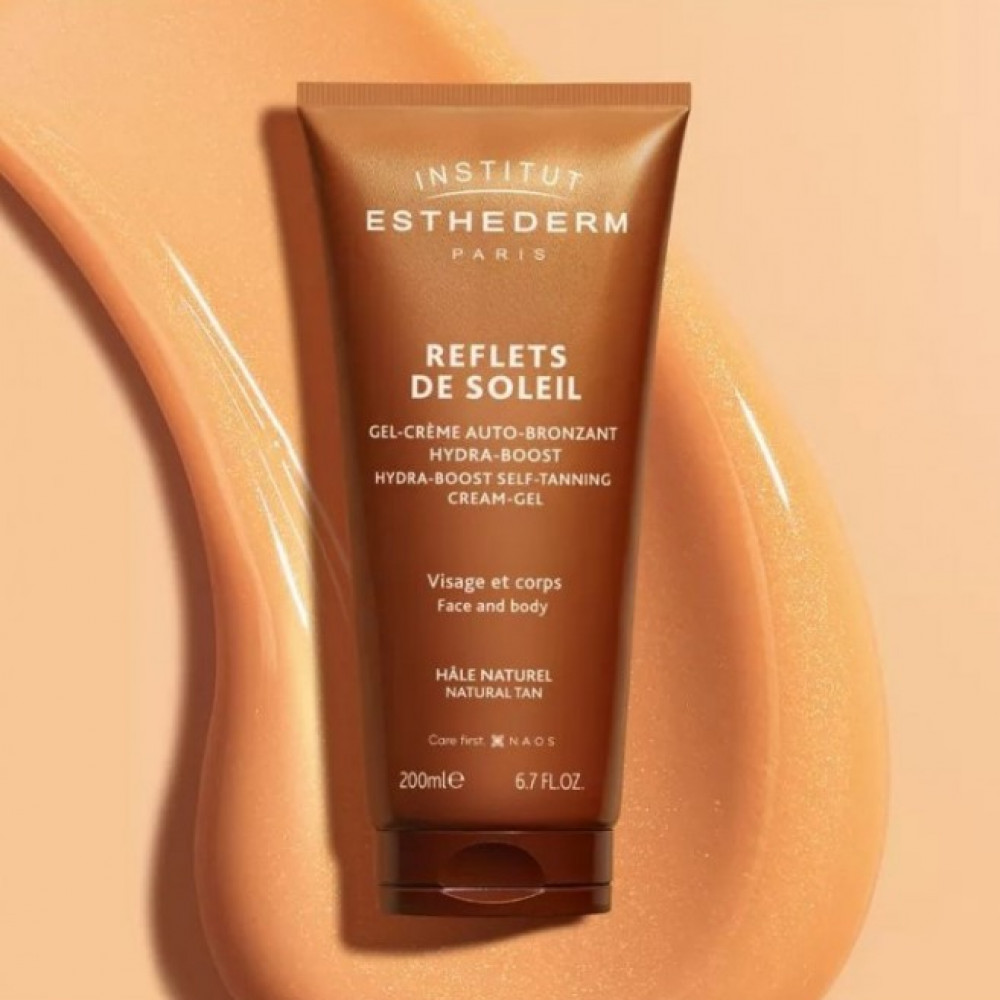 Крем-гель для автозагара - Institut Esthederm Reflets De Soleil Hydra Boost Self Tanning Cream Gel фото 4