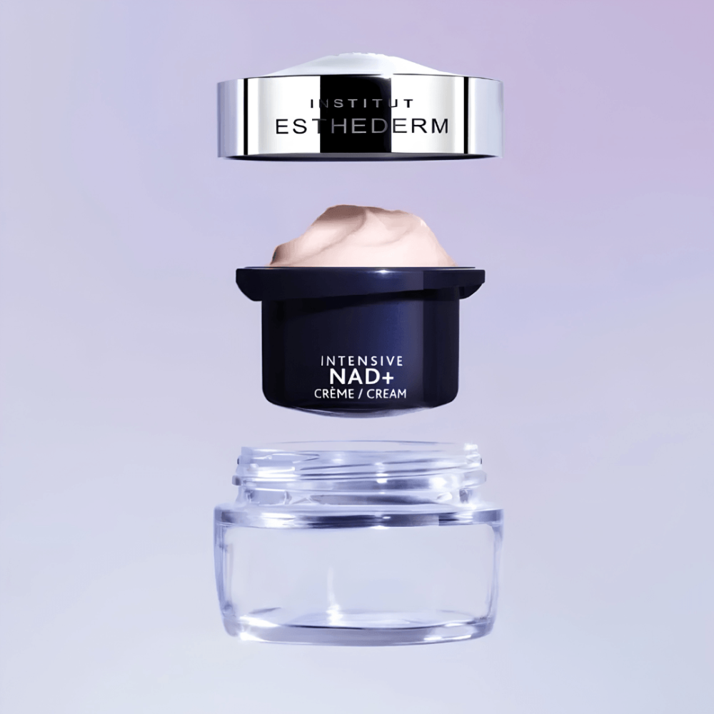 Крем-вуаль для відновлення енергії шкіри, рефіл - Institut Esthederm Intensive NAD+ Cream Refill фото 2
