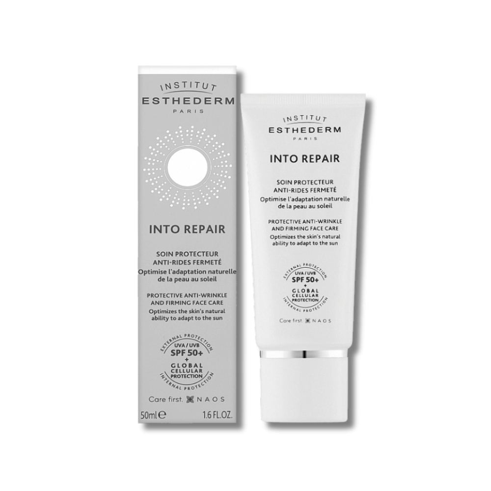 Омолоджувальний крем - Institut Esthederm Into Repair Protective Anti-Wrinkle And Firming Face Cream фото