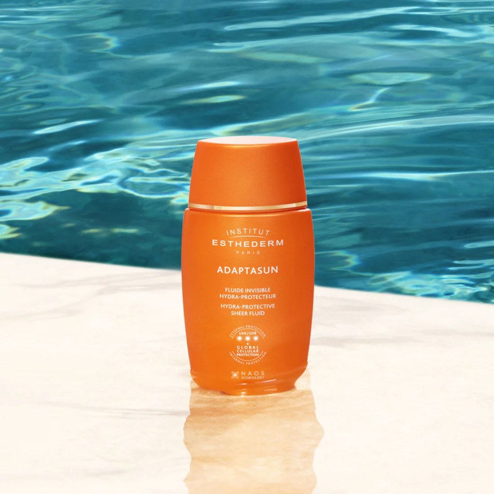 Сонцезахисний флюїд для обличчя - Institut Esthederm Adaptasun Hydra-Protective Sheer Fluid фото 2