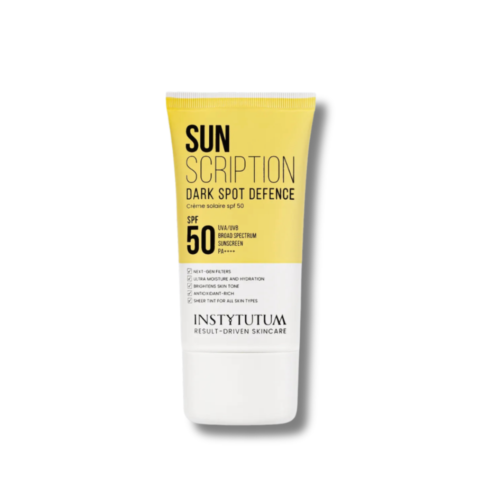 Солнцезащитный крем с осветляющим эффектом - Instytutum Sunscription Dark Spot Defence SPF 50 фото