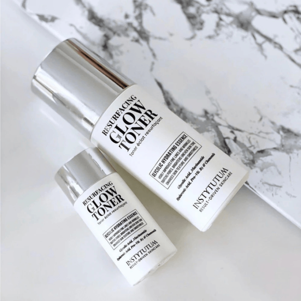 Увлажняющий тонер с гликолевой кислотой - Instytutum Resurfacing glow toner  фото 3