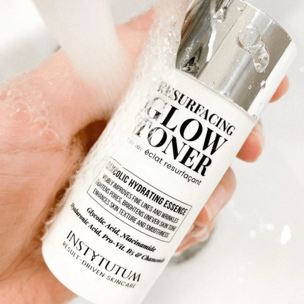 Увлажняющий тонер с гликолевой кислотой - Instytutum Resurfacing glow toner  фото 2