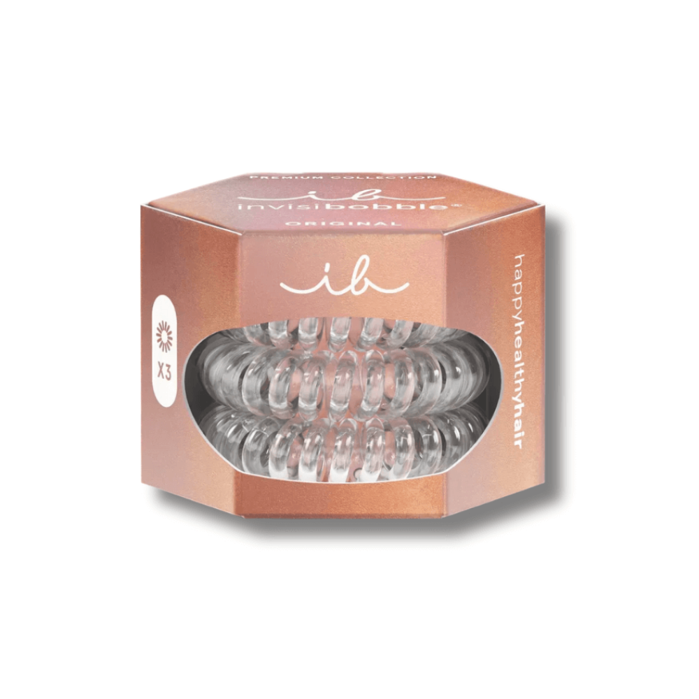 Резинка-браслет для волос - Invisibobble ORIGINAL PREMIUM Crystal Clear фото