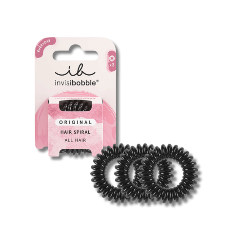 Гумка-браслет для волосся - Invisibobble ORIGINAL True Black фото
