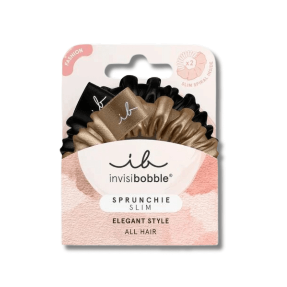 Резинка-браслет для волос - Invisibobble SPRUNCHIE SLIM Elegant Style True Golden фото
