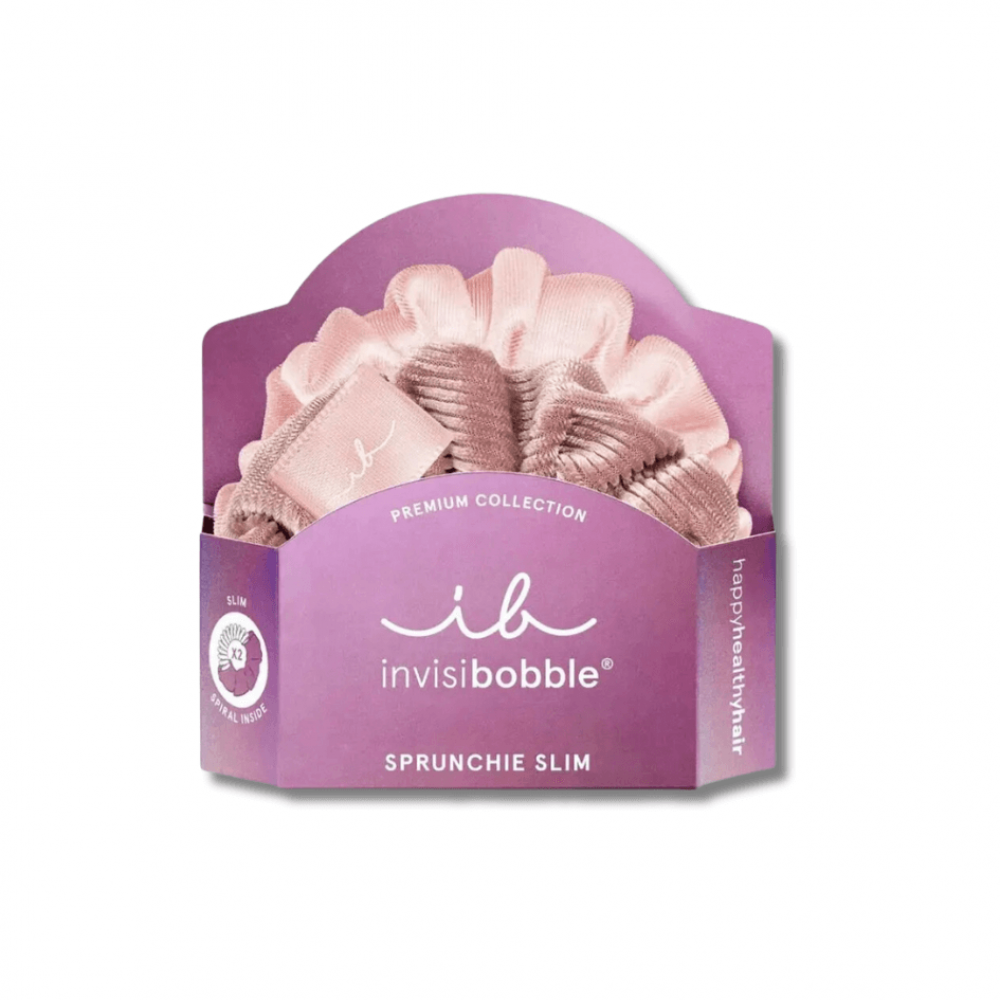 Резинка для волос - Invisibobble SPRUNCHIE SLIM PREMIUM La Vie En Rose фото