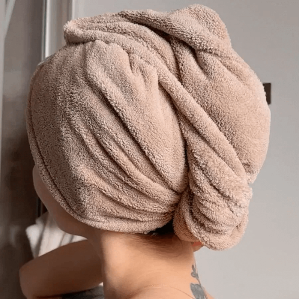Полотенце-тюрбан для волос - Invisibobble Set Cozywrap фото 2