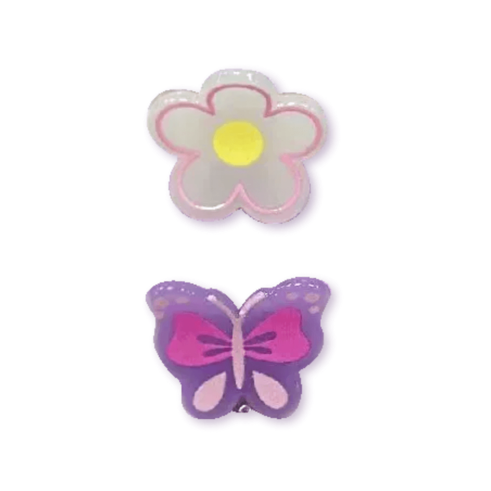Заколка для волос - Invisibobble Clipstar Glow Kids Happy Flower фото 2