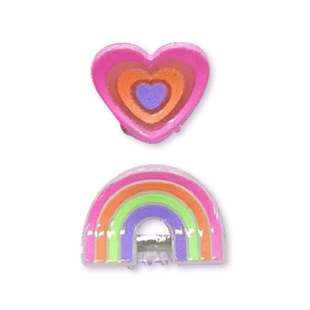 Заколка для волос - Invisibobble Clipstar Glow Kids Happy Heart фото 2