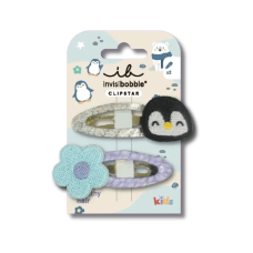 Заколка для волос - Invisibobble SNAP CLIPSTAR KIDS Polar Penguin 