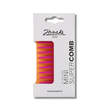 Гребень для волос фуксия - Janeke Mini Supercomb 