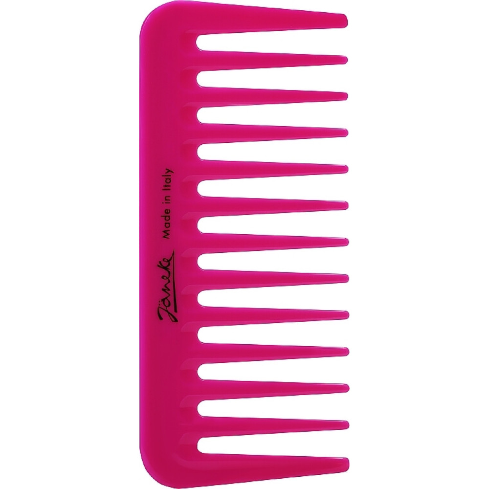 Гребень для волос фуксия - Janeke Mini Supercomb фото 2