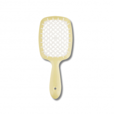  Маленькая расческа для волос жёлтая - Janeke Small Superbrush 