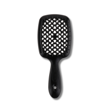 Маленькая расческа для волос чёрная - Janeke Small Superbrush 