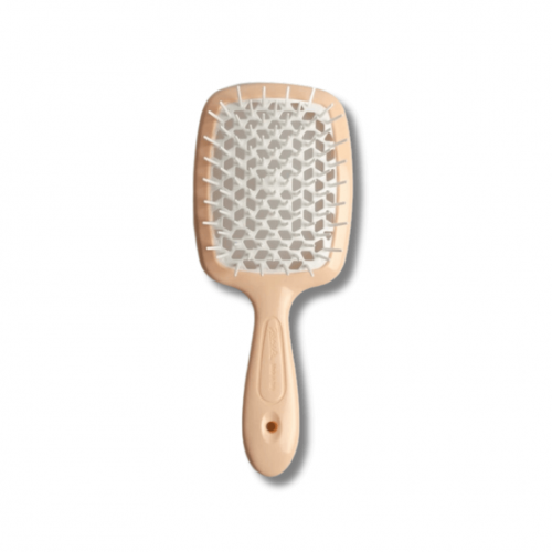 Маленькая расческа для волос темная пудра - Janeke Small Superbrush фото