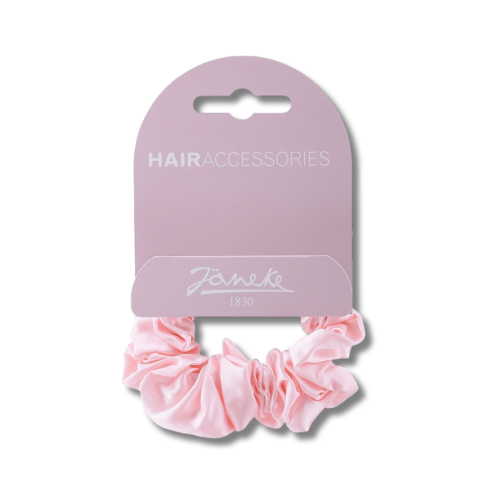 Резинка для волос тканевая розовая - Janeke Elastic Scrunchie CM7000 фото