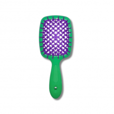 Супербраш зелёная с фиолетовой серединкой - Janeke Superbrush 