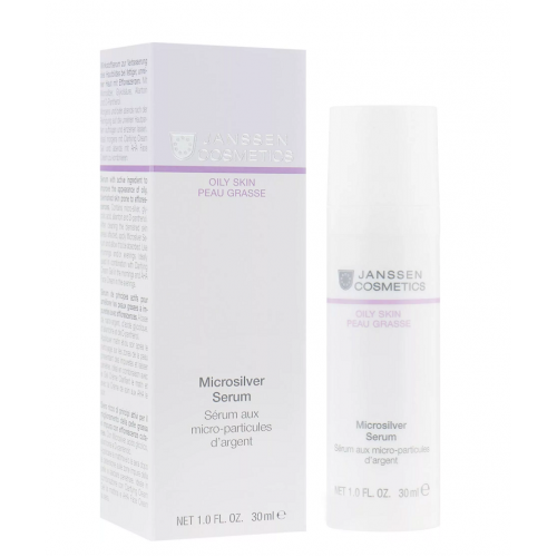 Антибактериальная сыворотка - Janssen Cosmetics Microsilver Serum фото