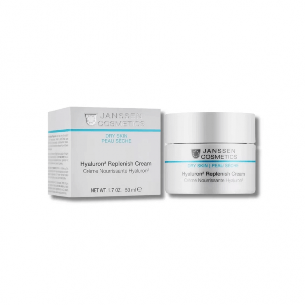 Крем с гиалуроновой кислотой - Janssen Cosmetics Dry Skin Hyaluron³ Replenish Cream фото