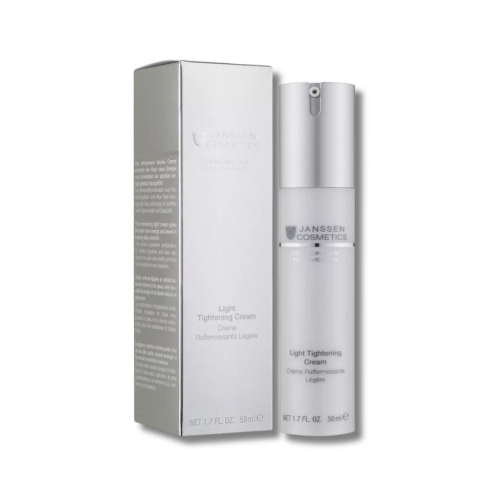 Легкий подтягивающий и укрепляющий крем - Janssen Cosmetics Demanding Skin Light Tightening Cream фото