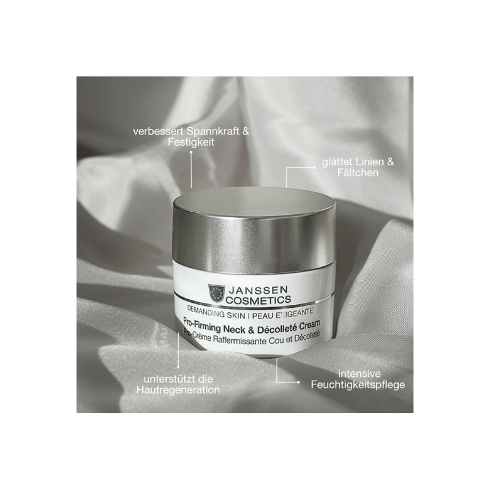 Укрепляющий крем для шеи и декольте - Janssen Cosmetics Demanding Skin Pro-Firming Neck & Decollete фото 3