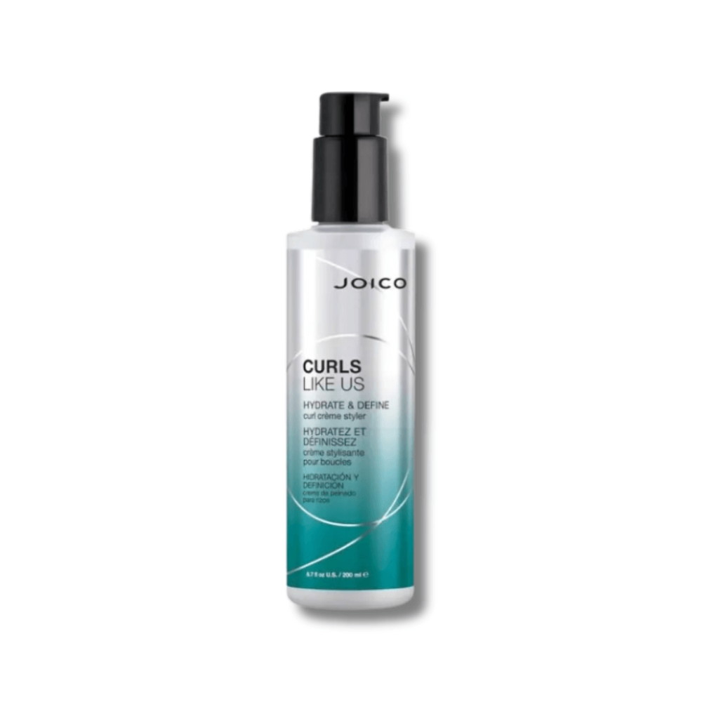 Увлажняющий и формирующий крем-стайлер для завивки локонов - Joico Curls Like Us Hydrate & Define Curl Crème Styler фото