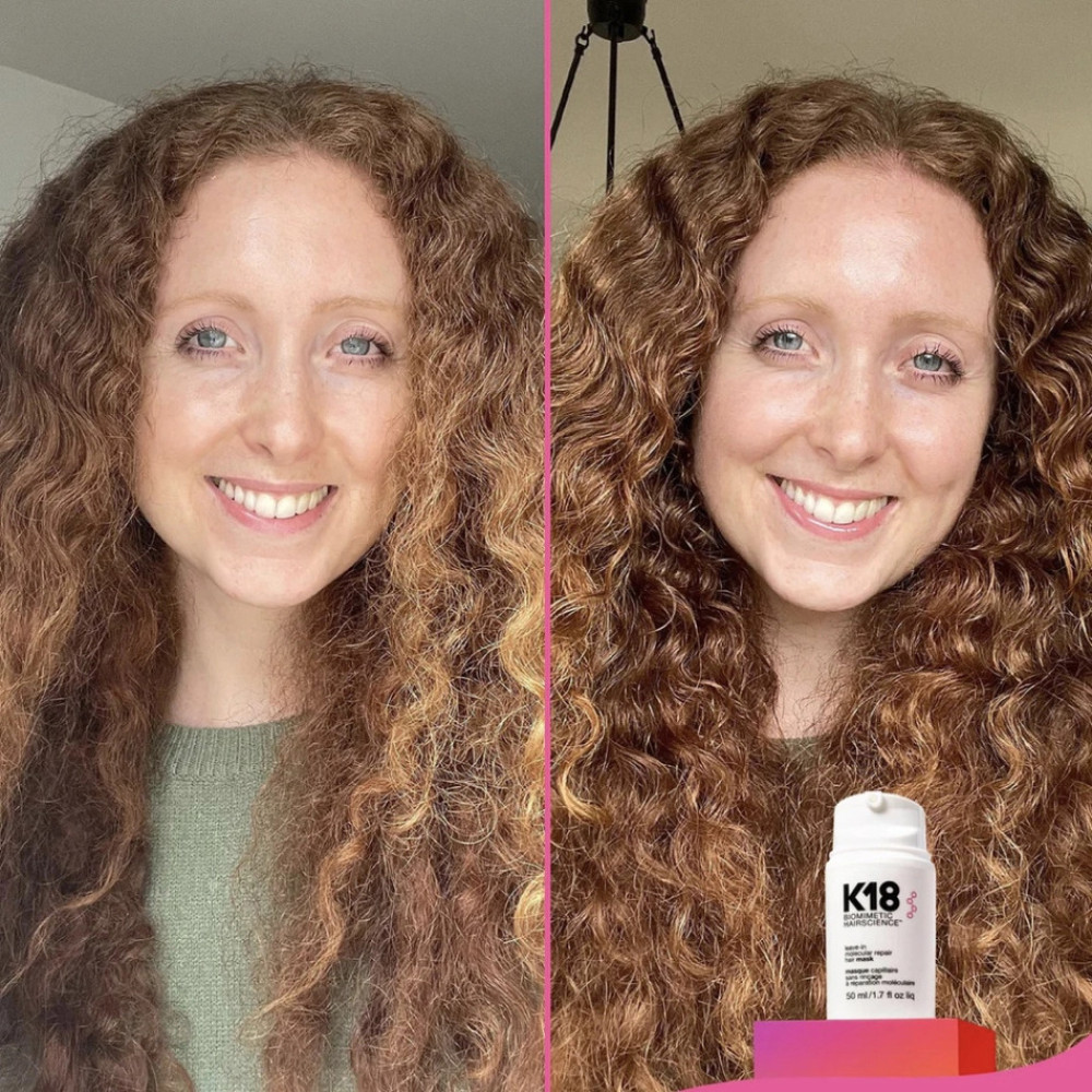 Несмываемая маска для молекулярного восстановления волос - K18 Leave-in Molecular Repair Hair Mask фото 3