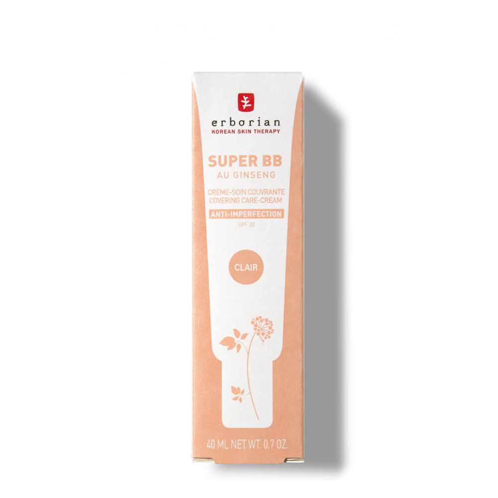 Тонирующий супер ВВ-крем для лица (Clair) - Erborian Super BB Au Ginseng Clair Cream фото 2