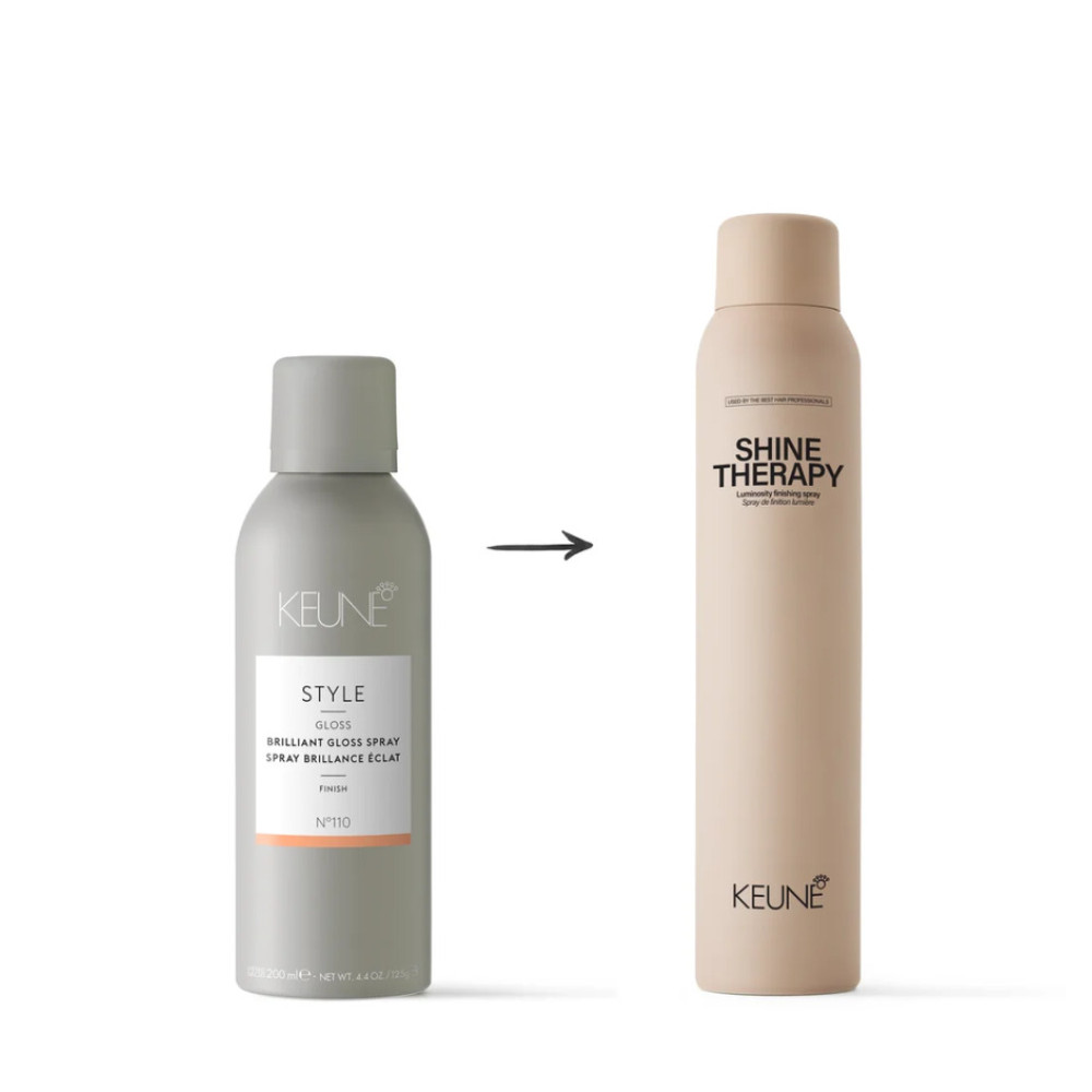 Финишный спрей для сияющих волос - Keune Shine Therapy фото 6