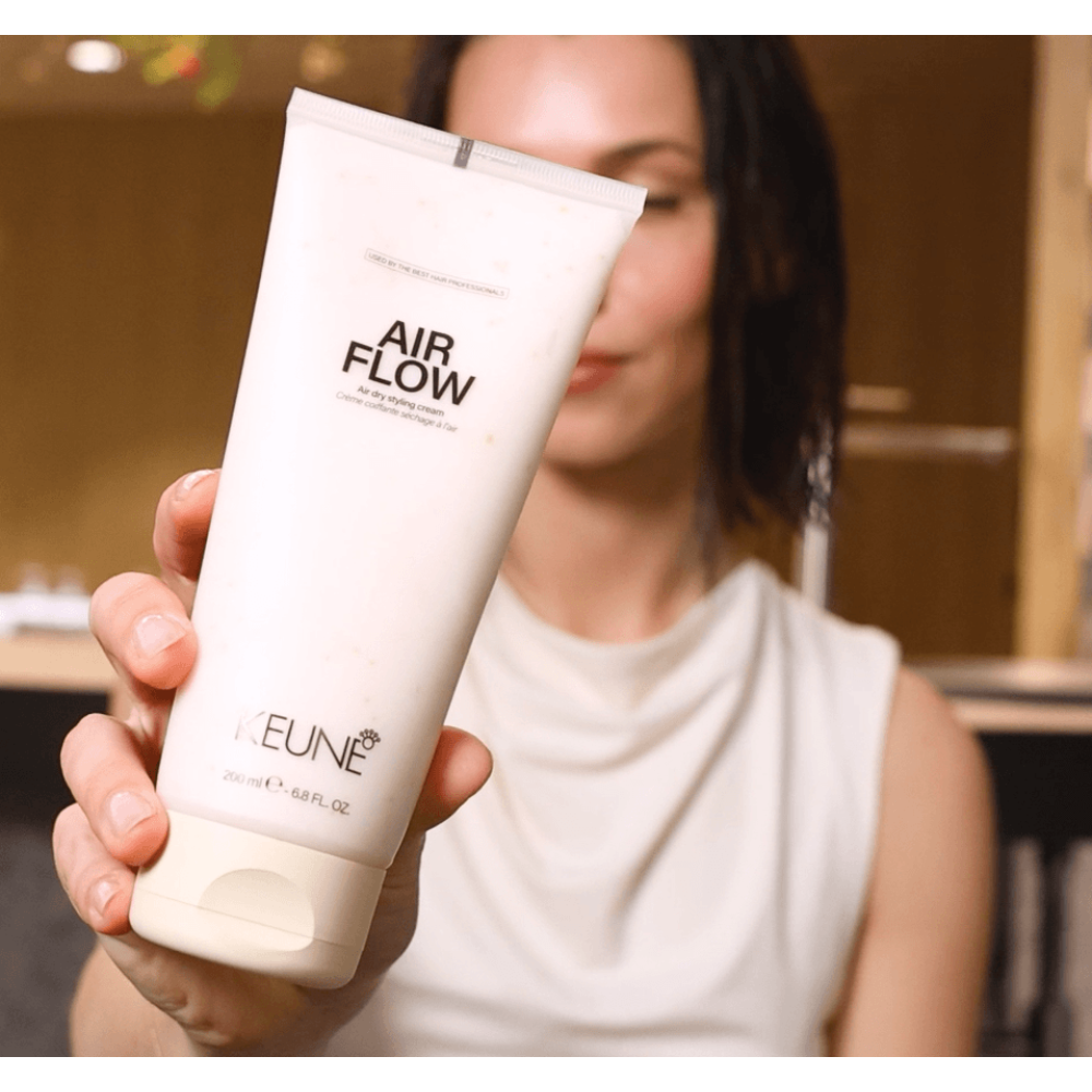 Лёгкий многофункциональный крем для укладки волос - Keune Air Flow Air Dry Styling Cream фото 2