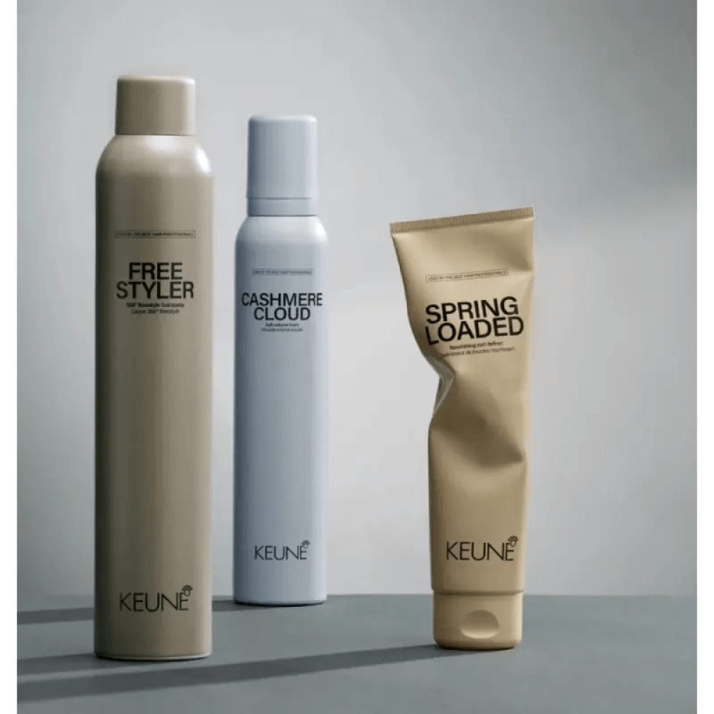 Мягкая пена для создания объема – Keune Cashmere Cloud фото 3