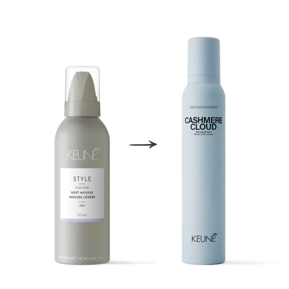 Мягкая пена для создания объема – Keune Cashmere Cloud фото 4