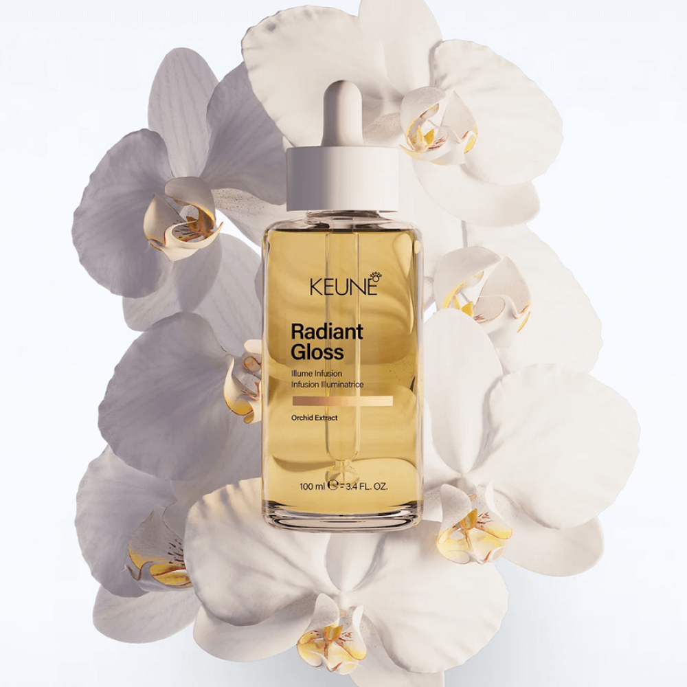 Несмываемая сыворотка с термозащитой для усиления блеска тусклых волос - Keune Care Radiant Gloss Illume Infusion фото 2