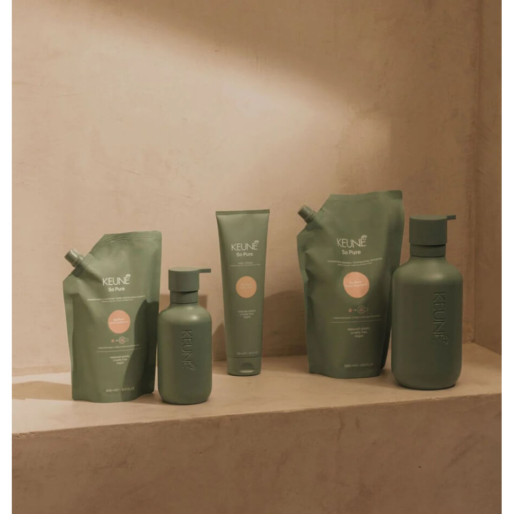Розгладжуюча маска для волосся - Keune So Pure Polish Mask фото 3