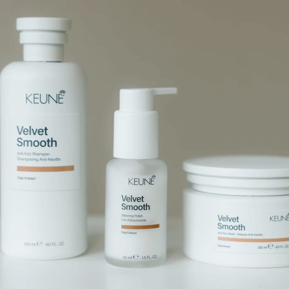 Шампунь для разглаживания и смягчения волос - Keune Care Velvet Smooth Anti-Frizz Shampoo фото 2