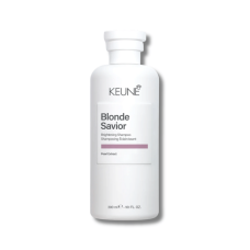 Шампунь для укрепления обесцвеченных волос - Keune Care Blonde Savior Brightening Shampoo 