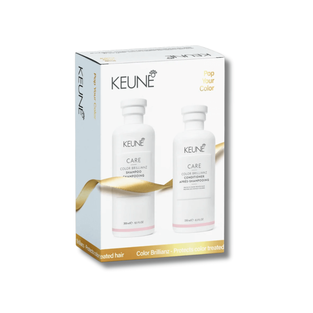 Праздничный набор для волос Сияние цвета - Keune Holiday Gift Box Medium Color Brillianz фото