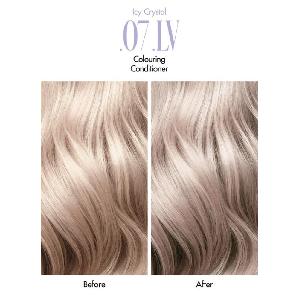 Кондиционер для поддержания светлого оттенка - La Biosthetique Glam Colour Icy Crystal.07.LV Colouring Conditioner фото 2